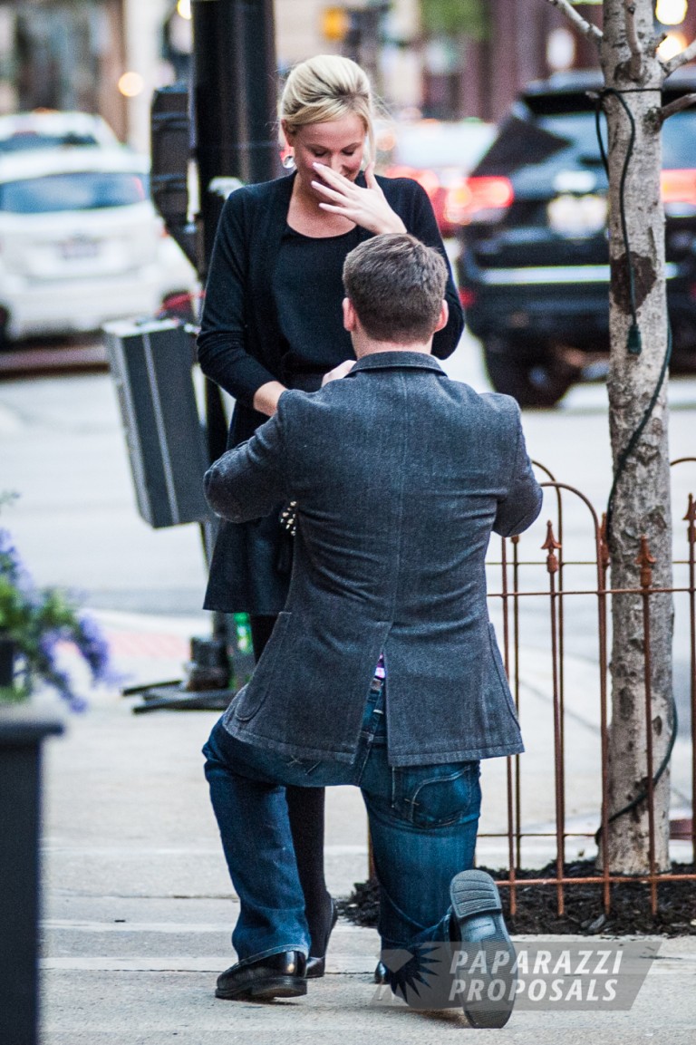 Photo Bill and Leslie’s Chicago proposal