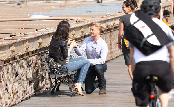 Photo Mike and Karen’s Brooklyn Bridge Engagement
