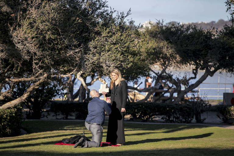 Photo How to Propose in San Diego in the Spring