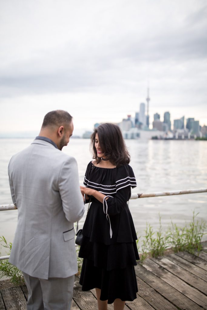 Photo Toronto Engagement Proposal Photography: Aatif and Maliha