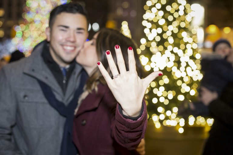 Photo Romantic New York Christmas Proposal Ideas Photo Romantic New York Christmas Proposal Ideas