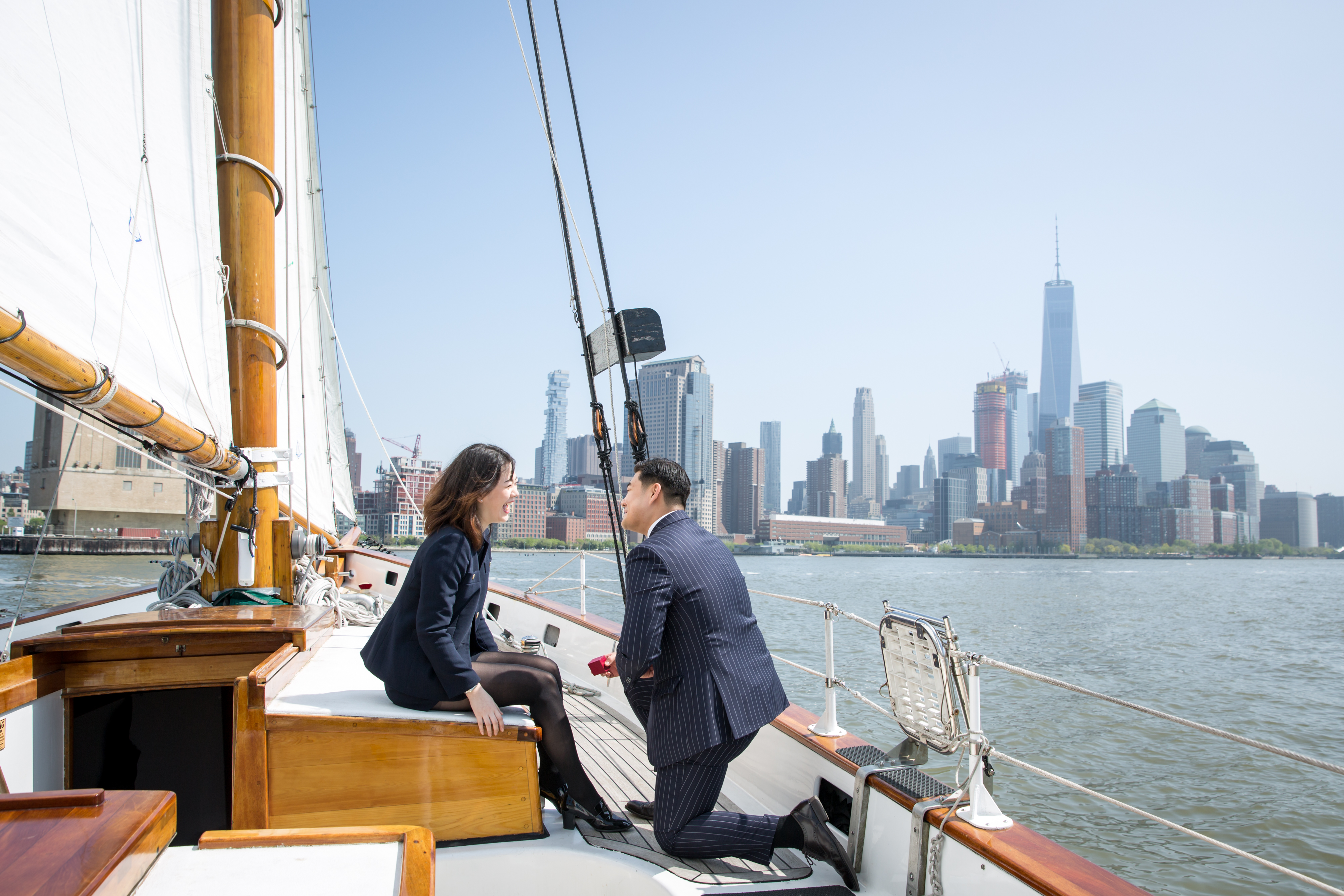 Photo Picture-Perfect New York Summer Engagement Ideas