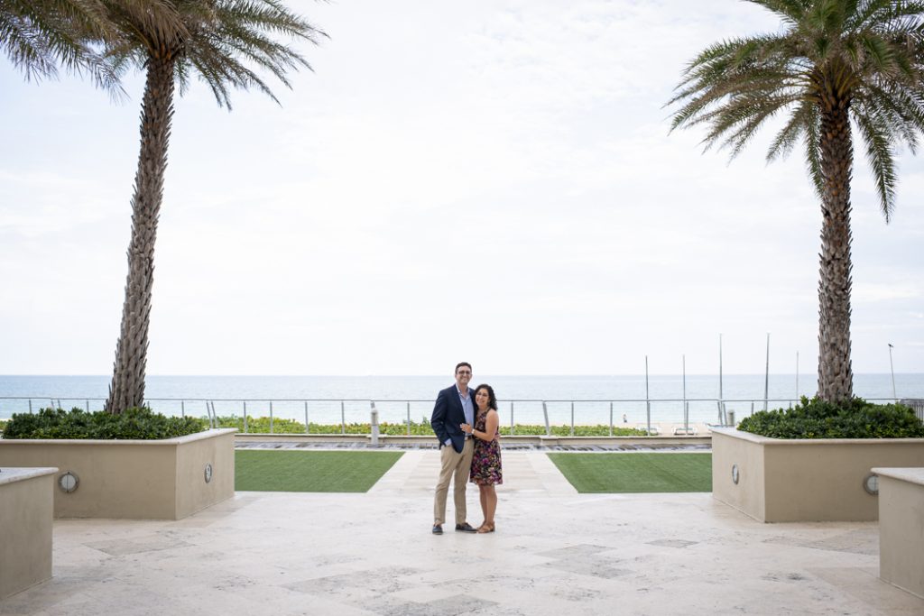 Photo Fort Lauderdale Engagement Proposal Photography: Eric and and Shonana