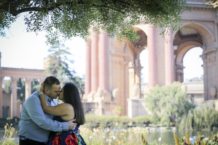 Photo San Francisco Proposal Videography: Lujains Palace of Fine Arts Engagement