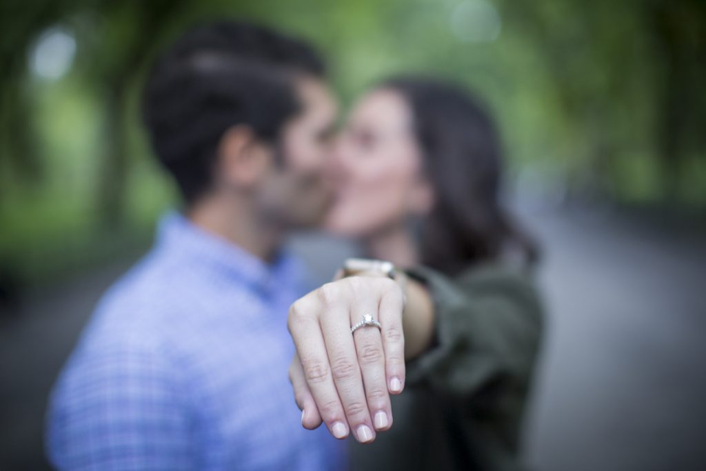 Photo Central Park Engagement Proposal: Sean and Kristen