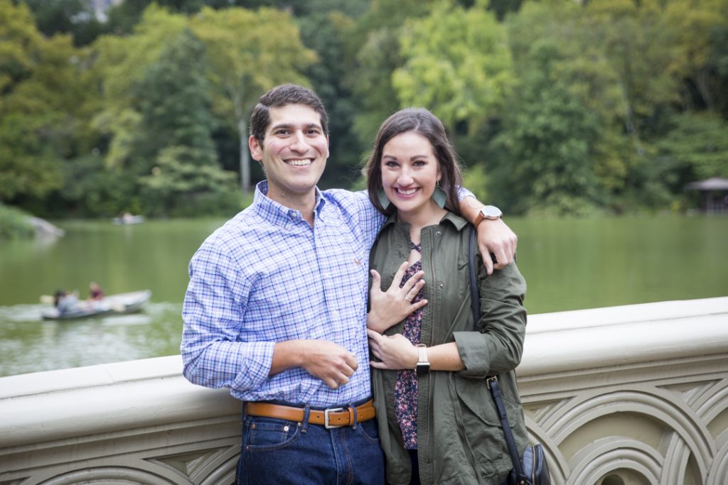 Photo Central Park Engagement Proposal: Sean and Kristen