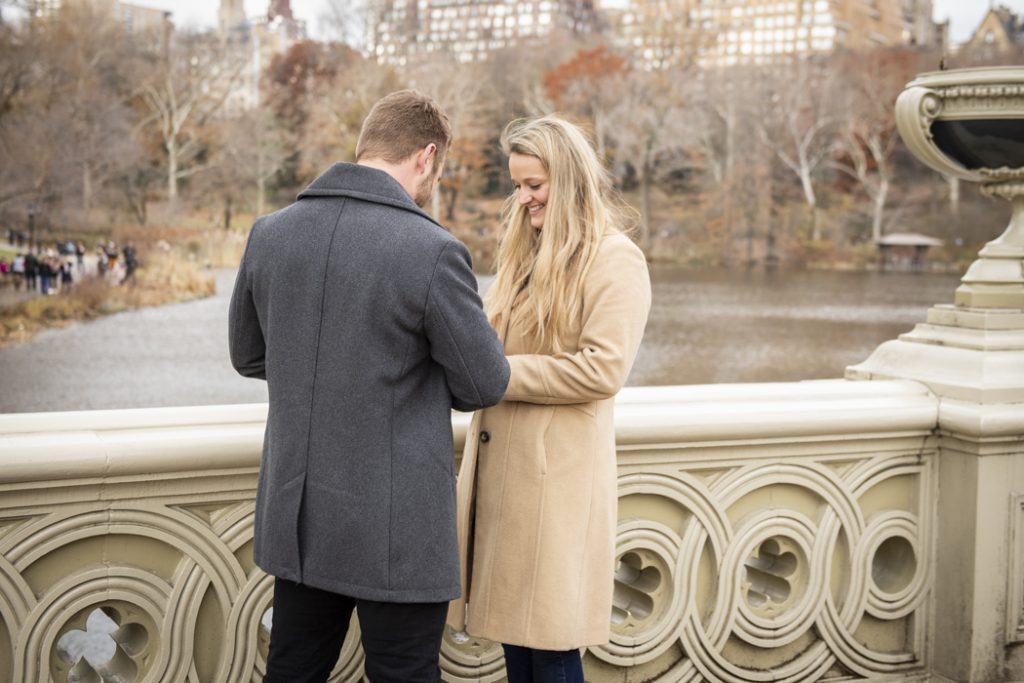 Photo Cal’s Horse-and-Carriage Central Park Engagement Proposal