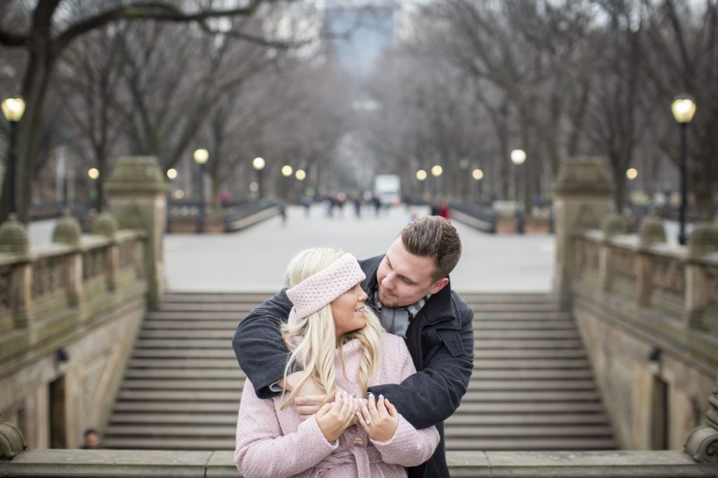 Photo Nik’s Romantic Bow Bridge Engagement Proposal