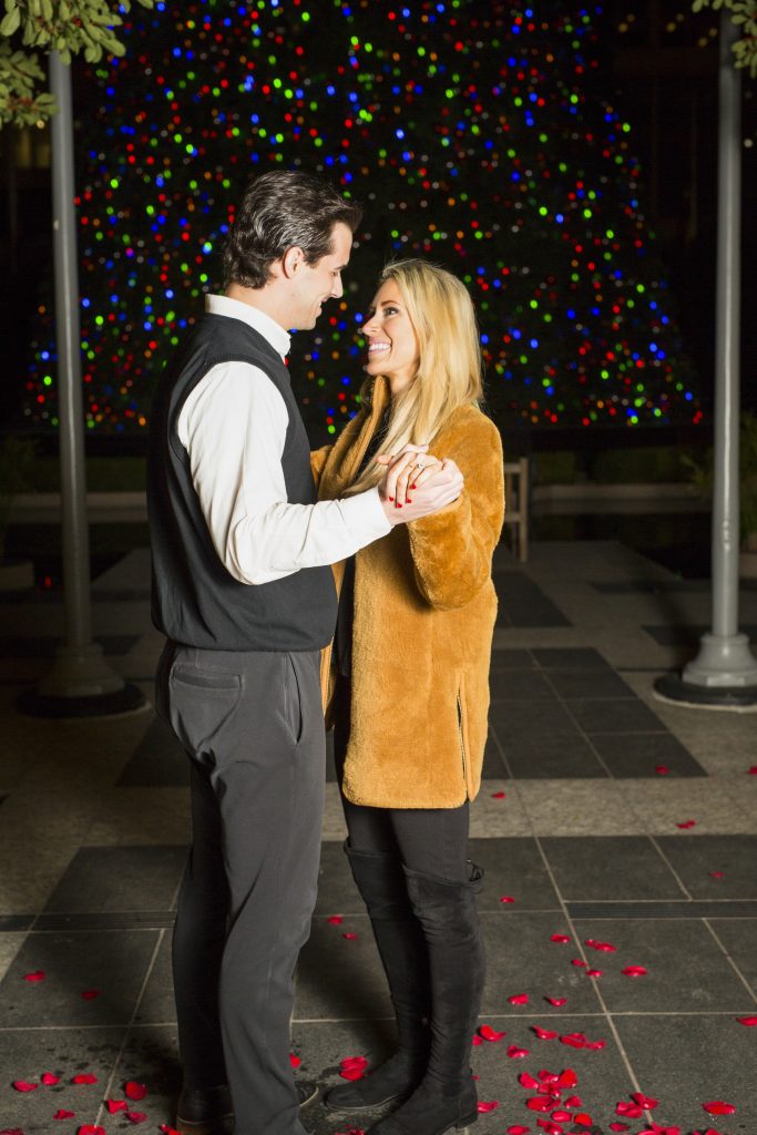 Photo Dallas Engagement Proposal Ideas: Brad’s Rooftop Proposal
