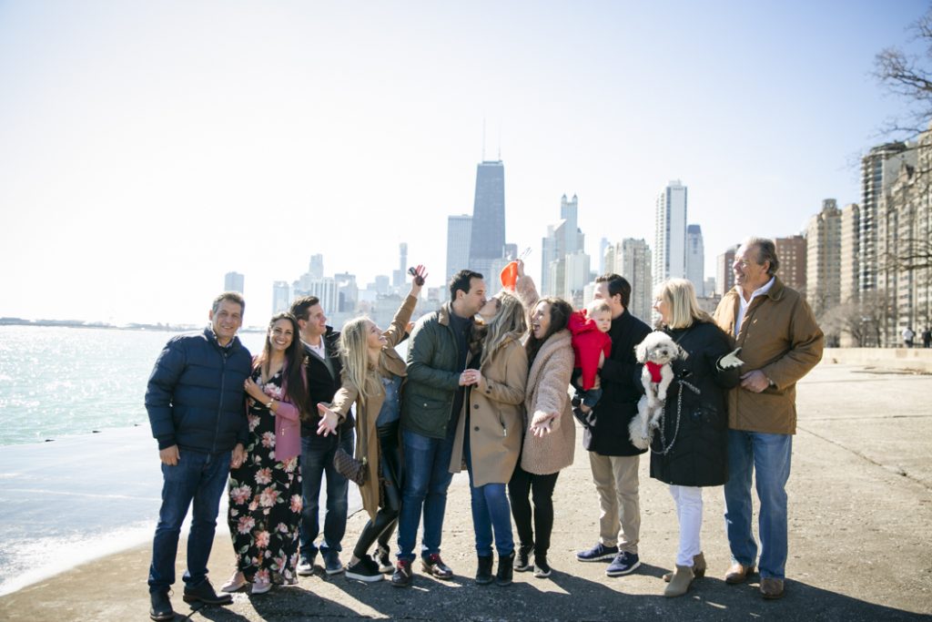 Photo Juan’s Romantic Chess Pavilion Chicago Engagement Proposal