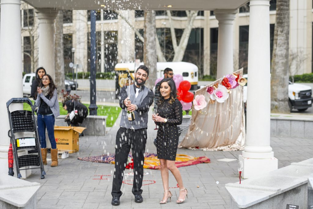 Sacramento Engagement Proposal Photography