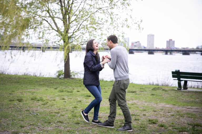 Photo Matthew’s Romantic Boston Commons Engagement Proposal