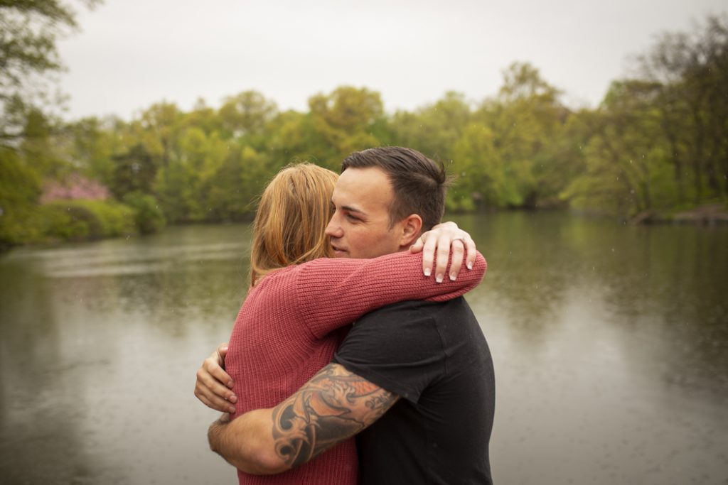 Photo Bow Bridge Engagement Proposals: Tyler and Cassie