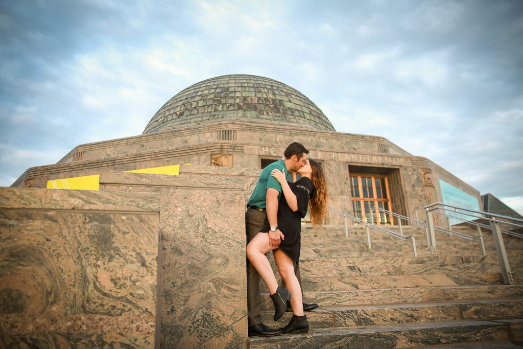 Photo Chicago Proposal Photographer: Eric and Yasmin