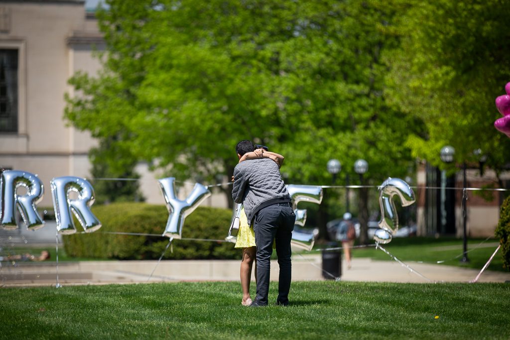Detroit Engagement Proposal Photography