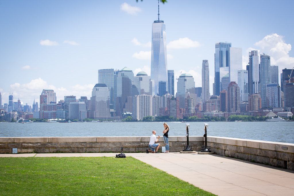 Ellis Island proposal photography