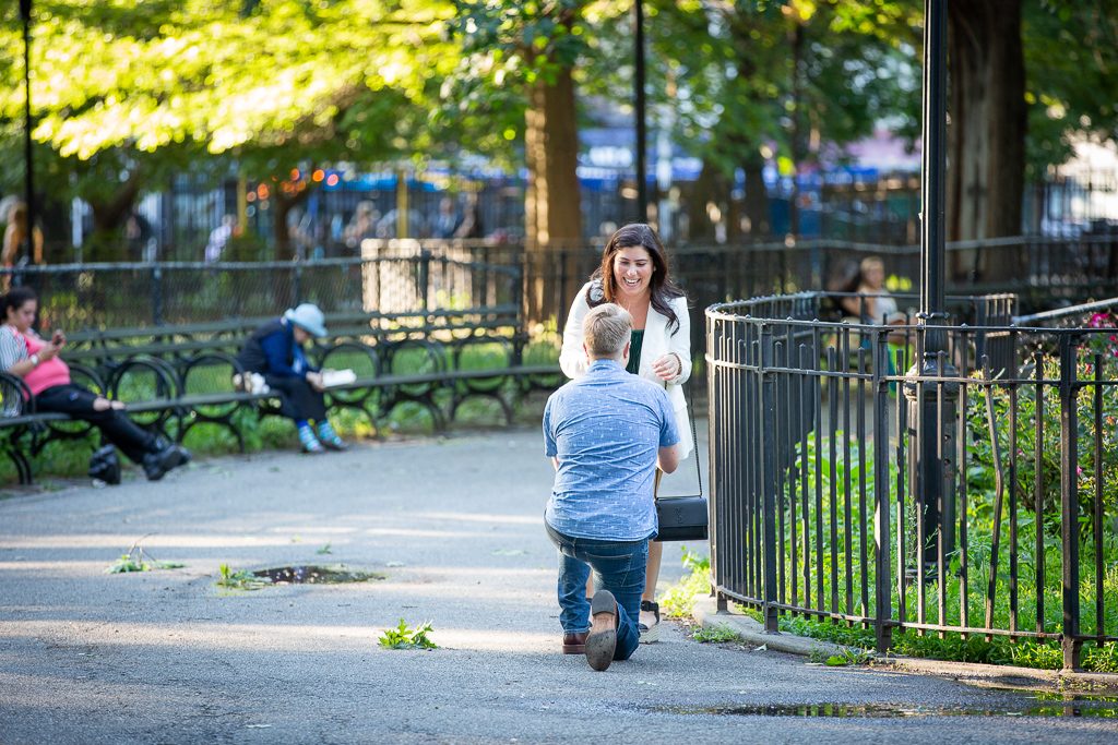 Thompson Square Park Proposal Photography