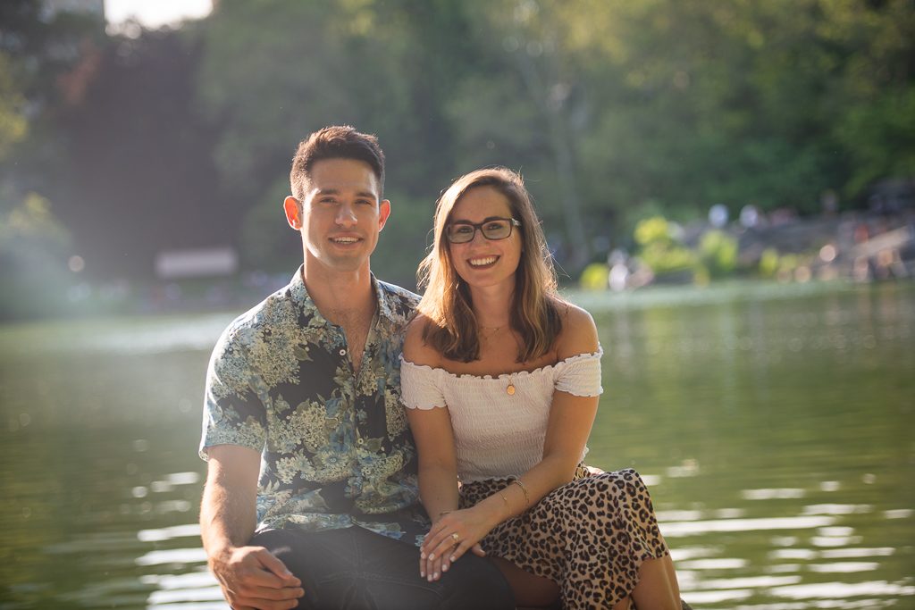 Photo Romantic Central Park Proposal Locations: Jake’s Hernshead Proposal