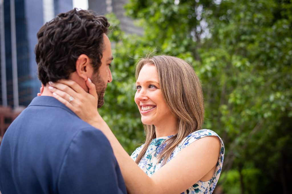 Photo Chicago Riverwalk Engagement Proposals: Seth and Jessica