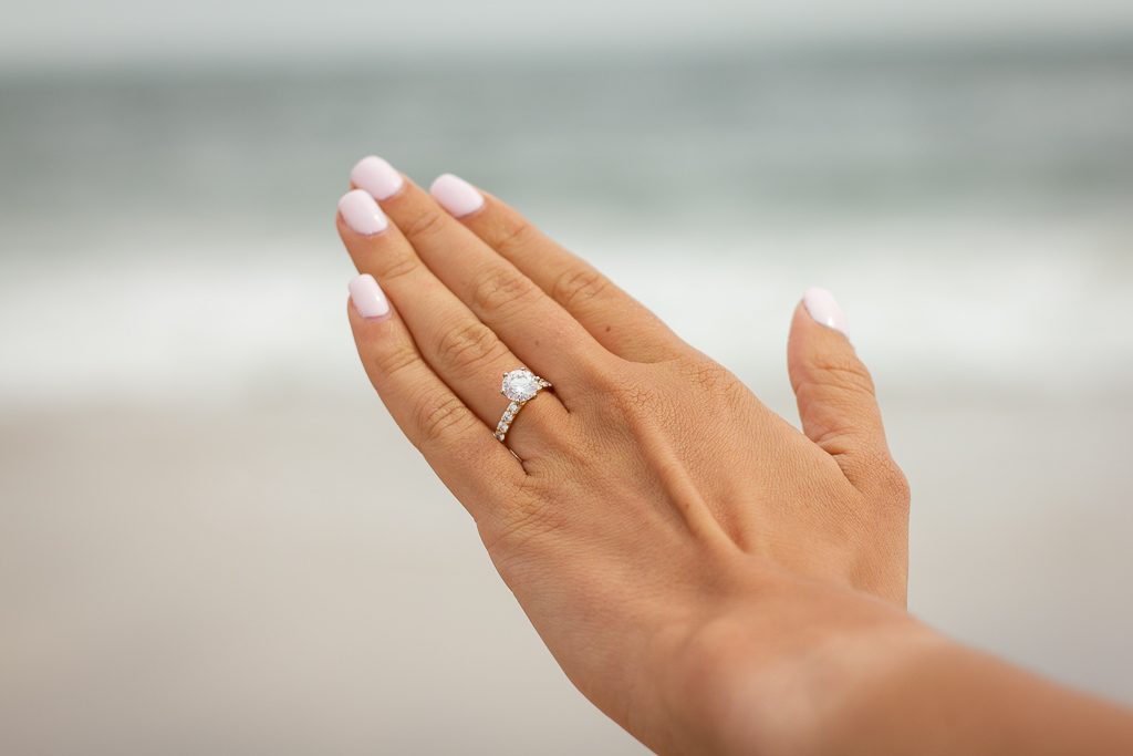 Photo Fire Island Proposal Photographer: Domenic and Michelle