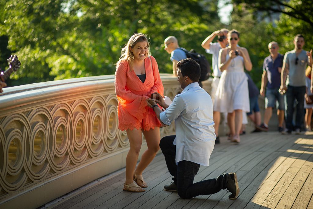Bow Bridge engagement proposals