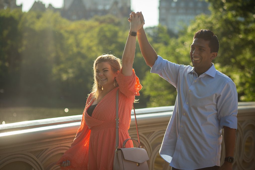 Bow Bridge engagement proposals