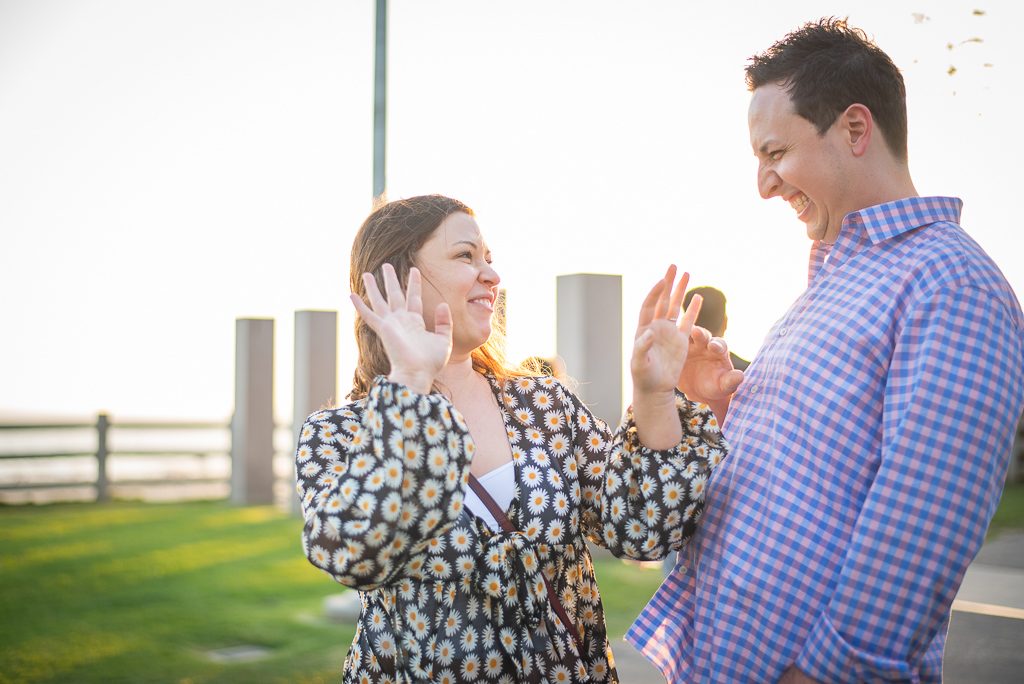 Photo Santa Monica Engagement Proposal Photographer: Eric and Mac