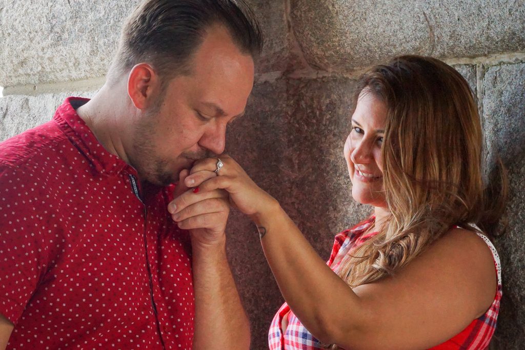 Chicago Lincoln Park Proposal Photography