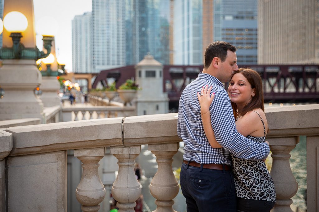 Photo Chicago Riverwalk Proposal Photos | Josh and Ariana