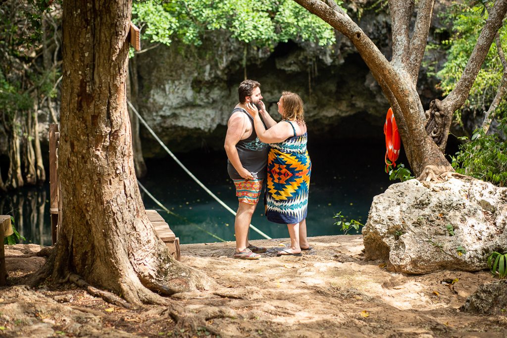 Photo Cancun Engagement Proposal Photography: Max and Mikayla
