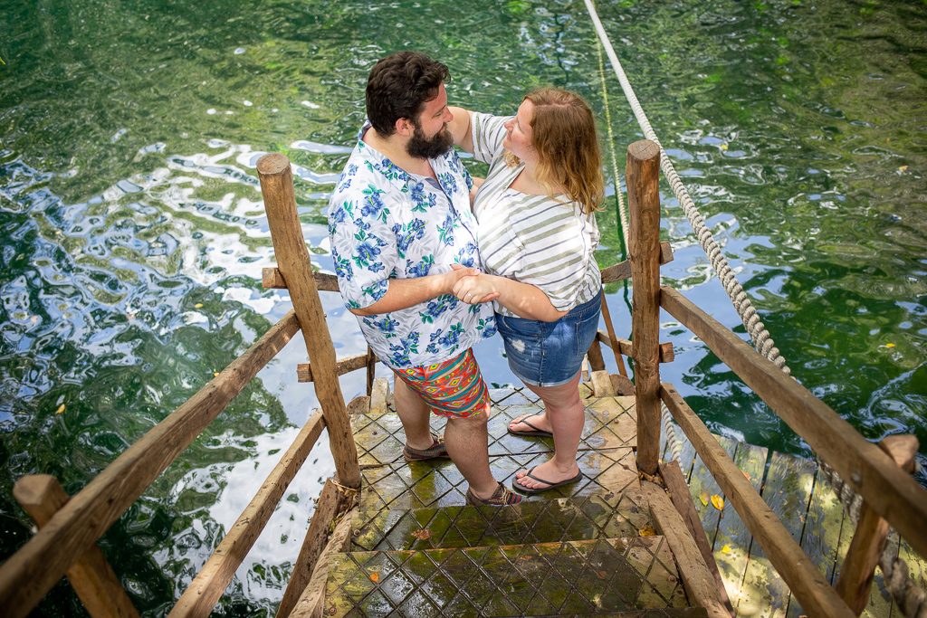 Photo Cancun Engagement Proposal Photography: Max and Mikayla