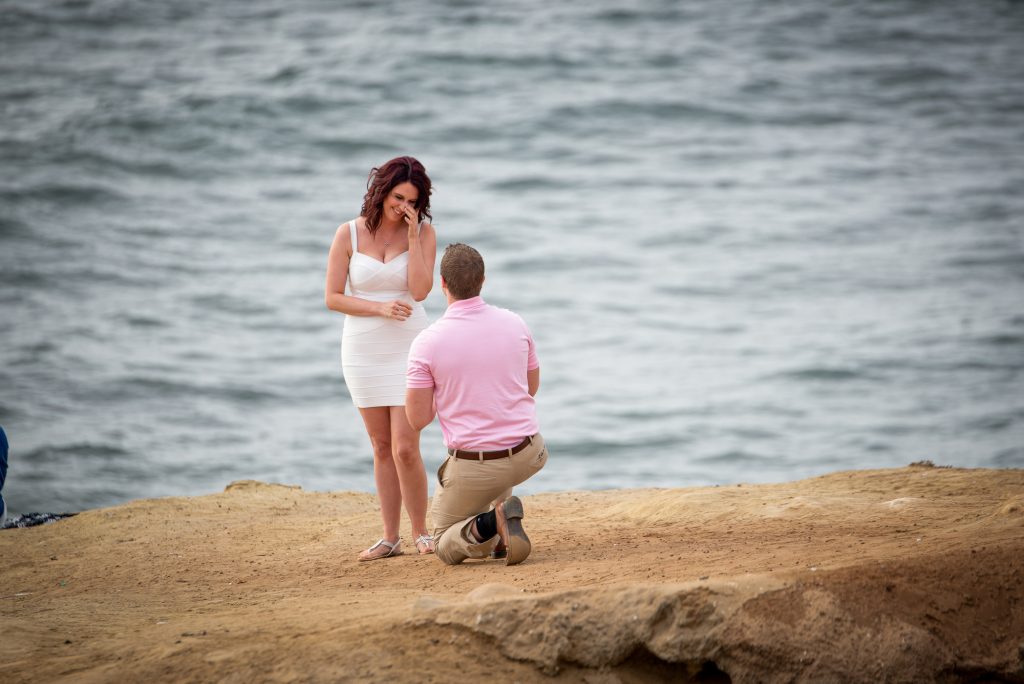 Photo San Diego Sunset Cliffs Proposal | Cole and Lauren