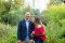 Peter chose the perfect backdrop for his proposal