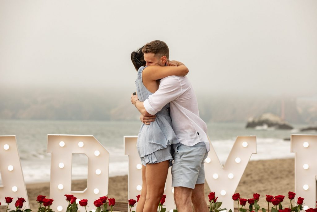 Photo A Love Story: From Denver to San Francisco. JT and Nashel’s magical Baker Beach surprise proposal. Photo A Love Story: From Denver to San Francisco. JT and Nashel’s magical Baker Beach surprise proposal.